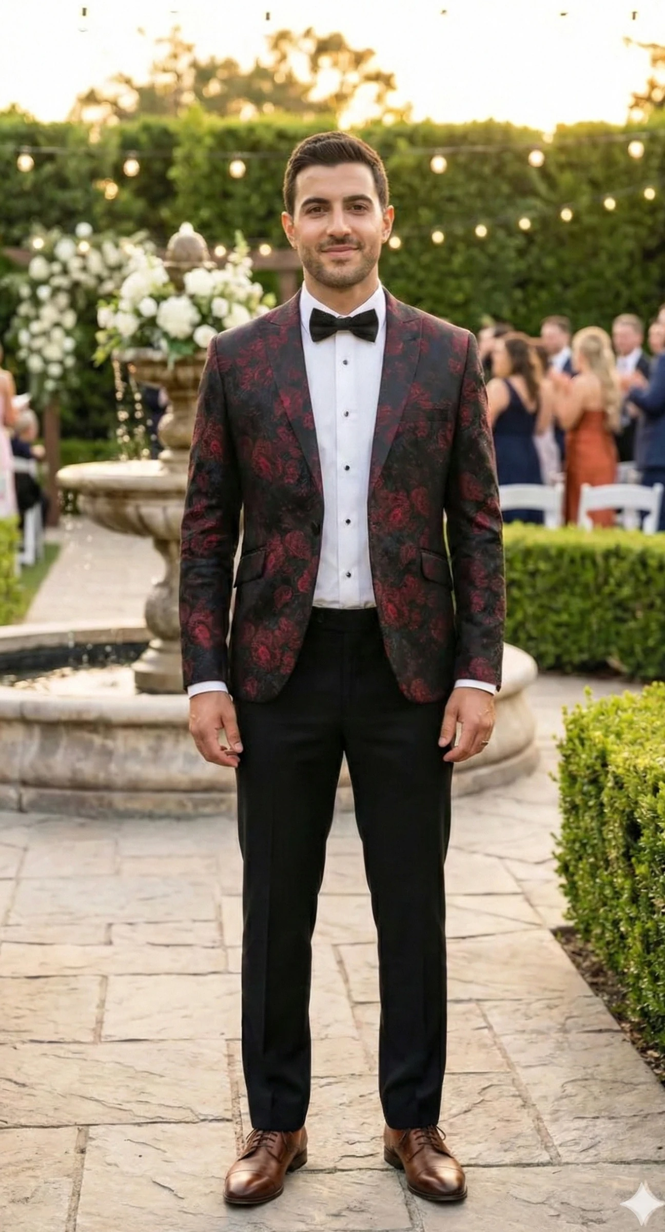 Wholesale double breasted smoking suit 50056-06 by Pagus Menswear